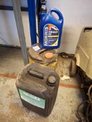 Part drum Tellus oil 46 & Morris Triad 32 hydraulic oil & Optima 15w/40 ET