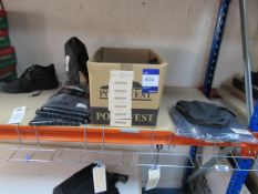 Contents of 2 bays boltless shelving (located on the first floor)