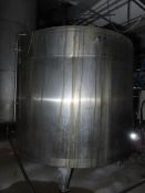 Hot liquor insulated tank, circa 9000 litres. Dimensions circa 2.8m x 2.8m wide