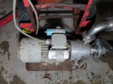 Qty of hoses, a small pump and quantity of fittings