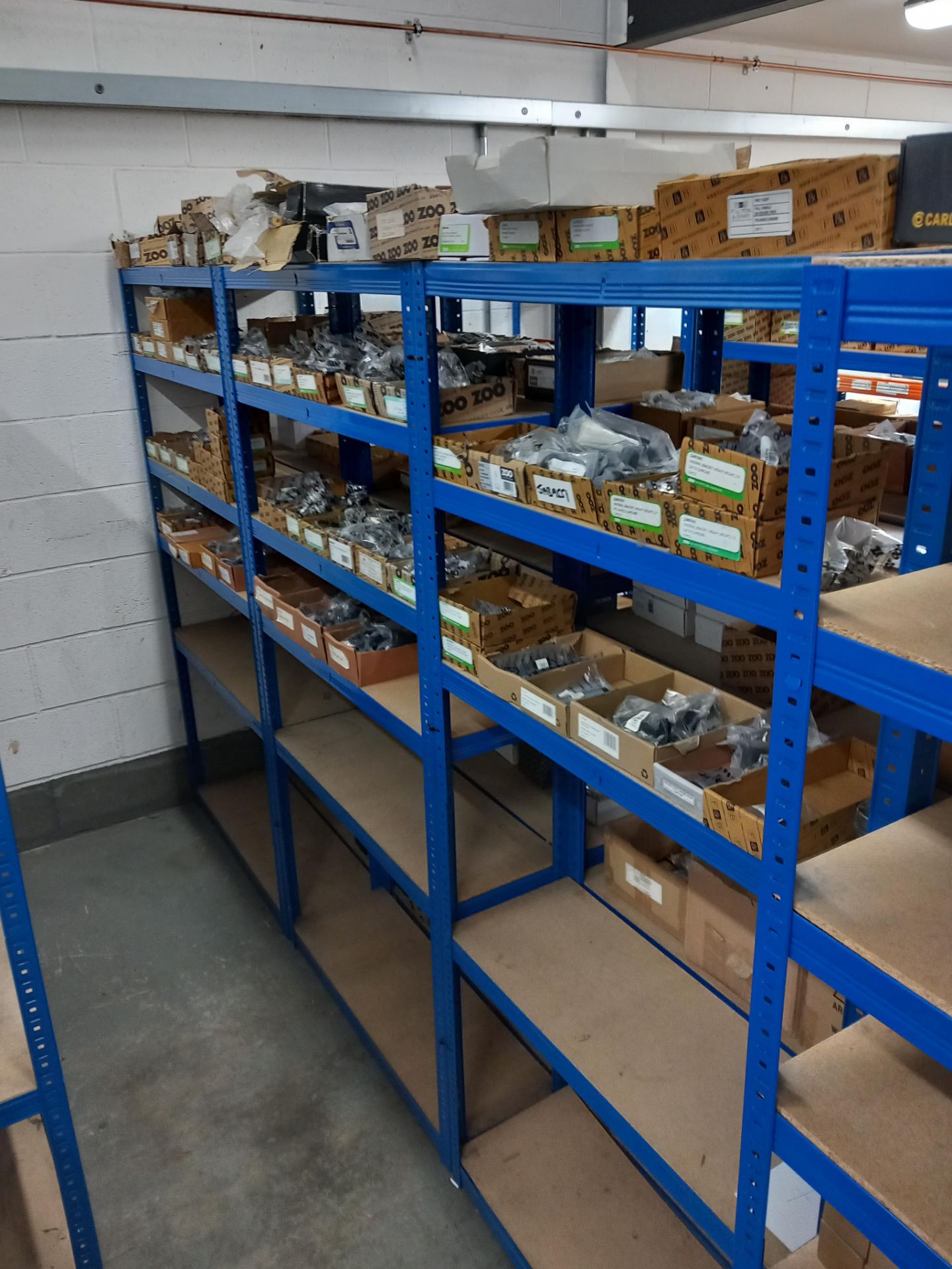 Assortment general door hardware / ironmongery to include pull handles, door stops, door signage, - Image 2 of 29