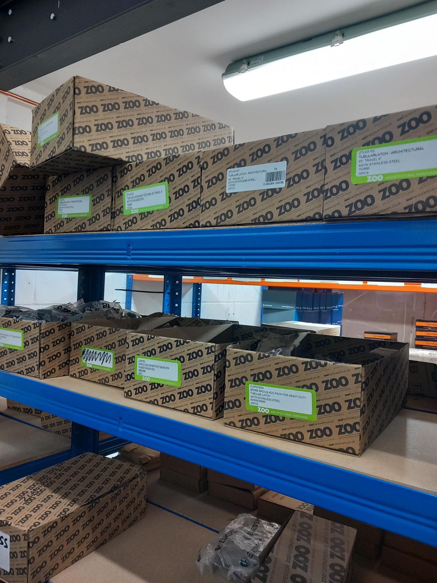 Assortment of mortise locks, tubler latches, five pin cylinders, roller catches, tubler dead bolts - Image 17 of 20