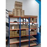 Assortment of Bobrick stock to include; soap dispensers, jumbo toilet roll holders, disabled grab