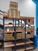 Assortment of Bobrick stock to include; soap dispensers, jumbo toilet roll holders, disabled grab