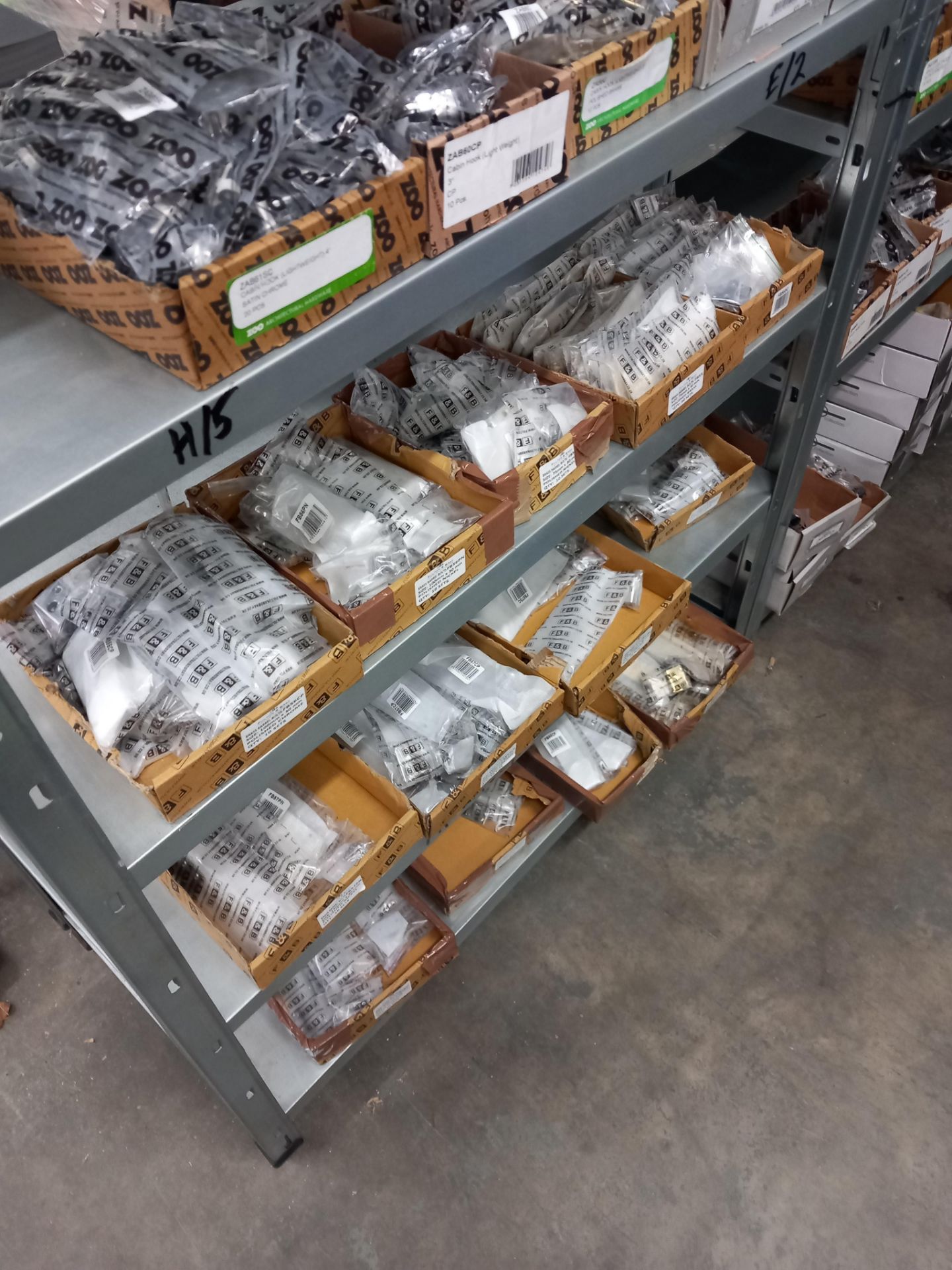 Assortment general door hardware / ironmongery to include pull handles, door stops, door signage, - Image 21 of 29