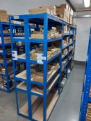 Assortment of mortise locks, tubler latches, five pin cylinders, roller catches, tubler dead bolts