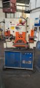 Sunrise 1W 66K Hydraulic ironworker with tooling. S/n 13128487, yr, 2013. 3 phase