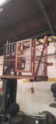 Forklift personnel cage