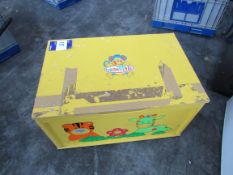 Toy box and contents