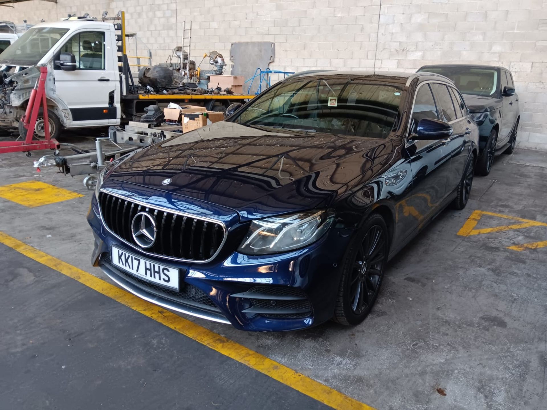 MERCEDES-BENZ E 220 D AMG LINE PREMIUM AUTO (2017) Registration KK17HHS, Date registered 28 June