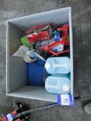 Assorted tools to crate