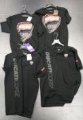 2x Ducati Polo Shirts and 2x Ducati T-Shirts