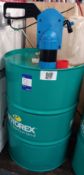 Part Barrel of Motorex Formula 4T 10/40 Engine Oil with Dispenser