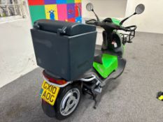 Oxygen Electric Moped, registration GX10 AOG with topbox and front rack, first registered May