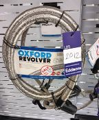 Oxford Revolver Armoured Cable Lock and Trip Wire Lock