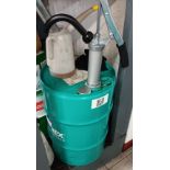 Part 60l Barrel of Motorex 5W40 Engine Oil with Dispenser