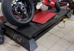Pro Bike 500kilo Capacity Hydraulic Motorcycle Workshop Lift