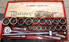 20mm Drive Socket Set