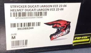 Ducati Jargon ECE22-06 Crash Helmet Size Medium