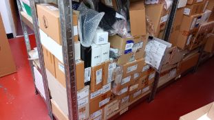 Assortment of Ducati parts/accessories to shelf (Row B) (Viewing strongly recommended)