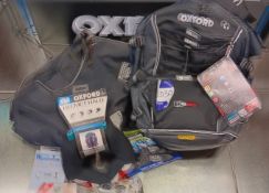 Oxford Backpack, Tucono Urbano Bike Cover, Oxford Warning Triangle, Oxford Helmet Halo, ROK Straps