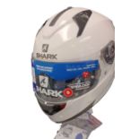 Shark Motorcycle Crash Helmet Size Small