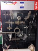 Aprilia RSV4 Factory Wall Mounted Tool Board with Special Tooling