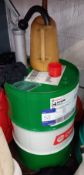 Part 60l Barrel of Castrol Edge 10W-60 Engine Oil with Dispenser