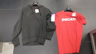 Ducati Hoodie Small and T-Shirt