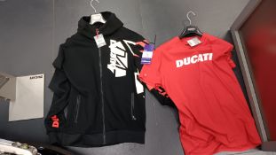 Ducati Hoodie XXL and T-Shirt