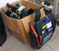 Motorcycle Workshop Jack and Clarke Jumpstarter 900