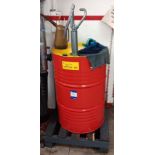 Part Barrel of Shell Advance 4T Ultra 15W50 Engine Oil with Dispenser