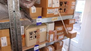 Assortment of Ducati parts/accessories to 2 shelves (Row B) (Viewing strongly recommended)