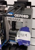 2x Oxford HD Max Lock