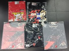 5x Ducati T-Shirts Various Sizes
