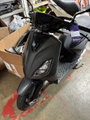 Piaggio 1 scooter, Registration LE71 BYU, V5 doc, 1 key & fob no battery – spares or repair