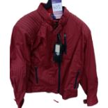 Tucanour Bano waterproof jacket short red L rrp. £161.00 (Viewing strongly recommended)