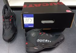 Pair of Ducati City Boots Size 43