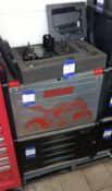 Ducati Service Tool Chest with Quantity of Special Tooling and Orsy Bull Tool Chest with Ducati