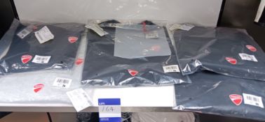 4x Ducati Sweatshirts and 1x T-Shirt
