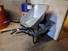 2 x Evo tool wheelbarrows