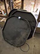 3 x Mortar mixing boards