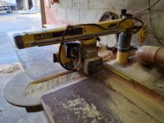 Dewalt DW721 type A3 300mm radial arm saw, year 2002, 240v