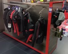 Ducati Free Standing Double Sided Clothing Display Stand