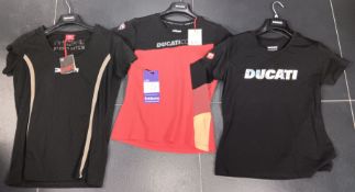 3 Ducati T-shirts