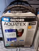 2x Oxford Aquatex Motorcycle Covers