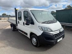 CITROEN RELAY 35 L3 2.2 BLUEHDI 140 S/S DOUBLE CAB ALUMINIUM DROPSIDE 2021/21 REG * EURO 6 !!!