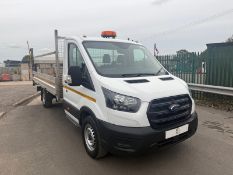 FORD TRANSIT 2.0 350 ECOBLUE HD LEADER RWD L4 EURO 6 (22 REG) ALUMINIUM DROPSIDE * TAIL LIFT !!