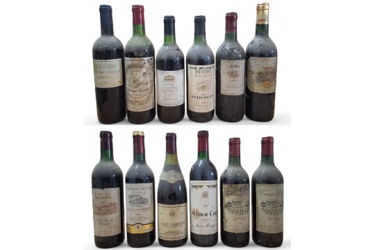 A 1990 Gevrey Chambertain, bottled for Robert De Villiers, 75cl; a 1986 Mouton Cadet Bordeaux, 75cl; - Image 1 of 3