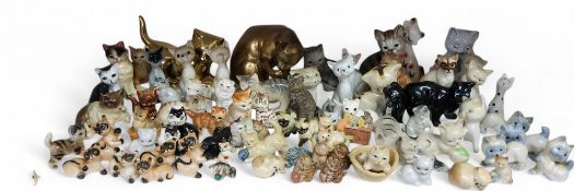 Cats - Wade Whimsies and others, various poses, some comical